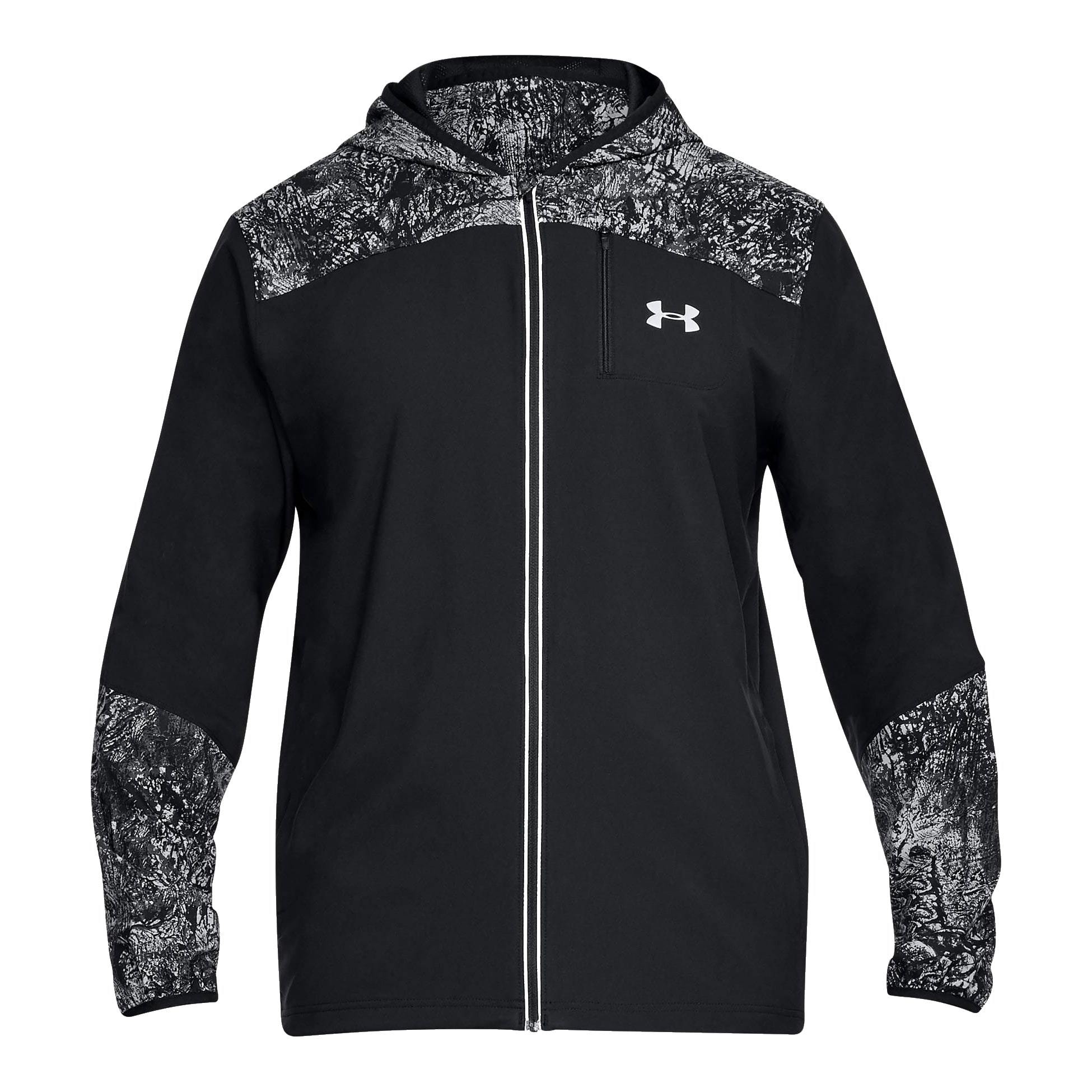 under armour women's ua storm waterproof printed lightweight jacket