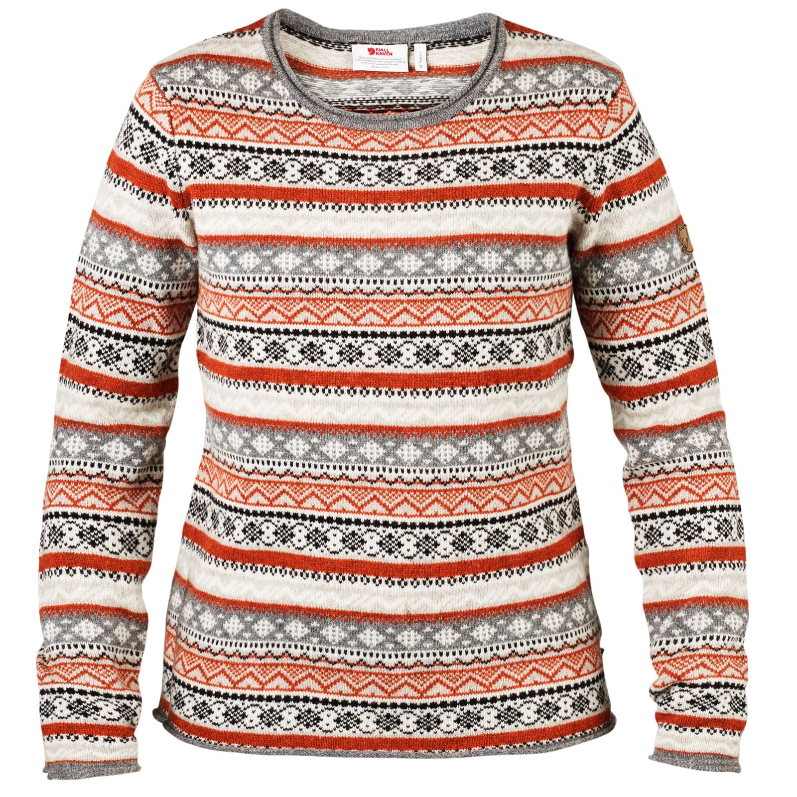 Kjøp Fjällräven Women's Övik Folk Knit Sweater fra Outnorth Kjøp Fjällräven Women's Övik Knit Sweater fra Outnorth