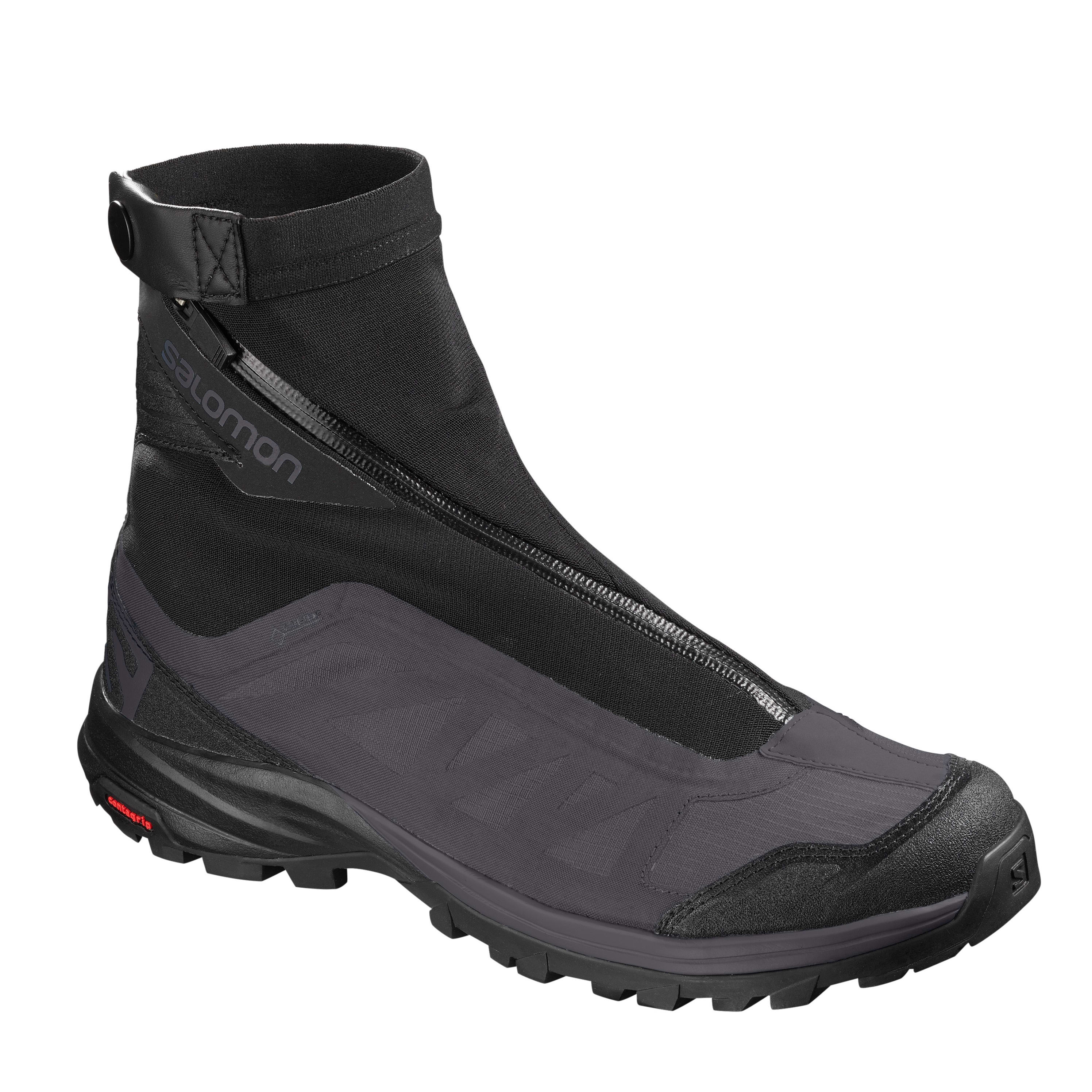 salomon mallard blue & navy outpath pro gtx trainers