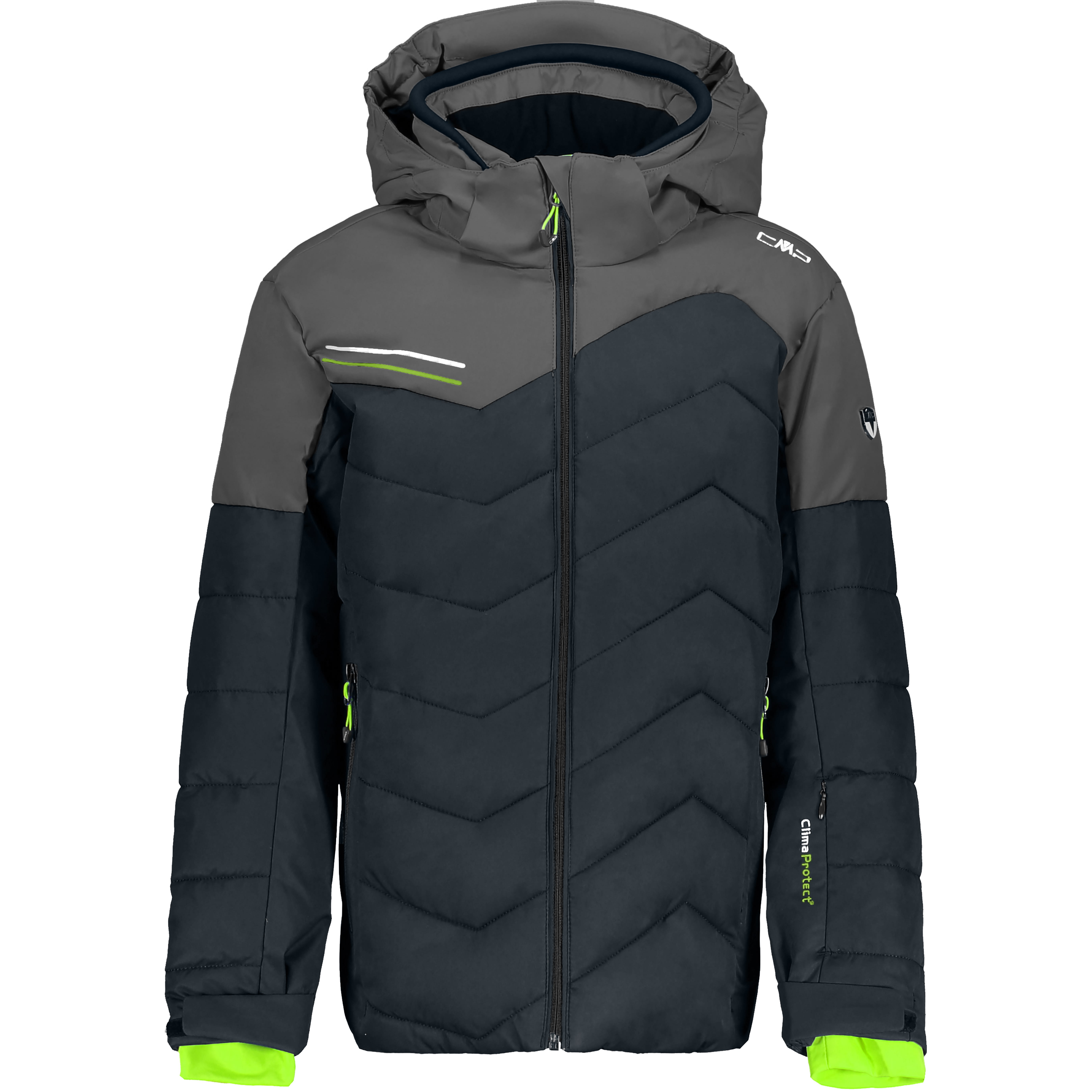 red puffer jacket boohoo