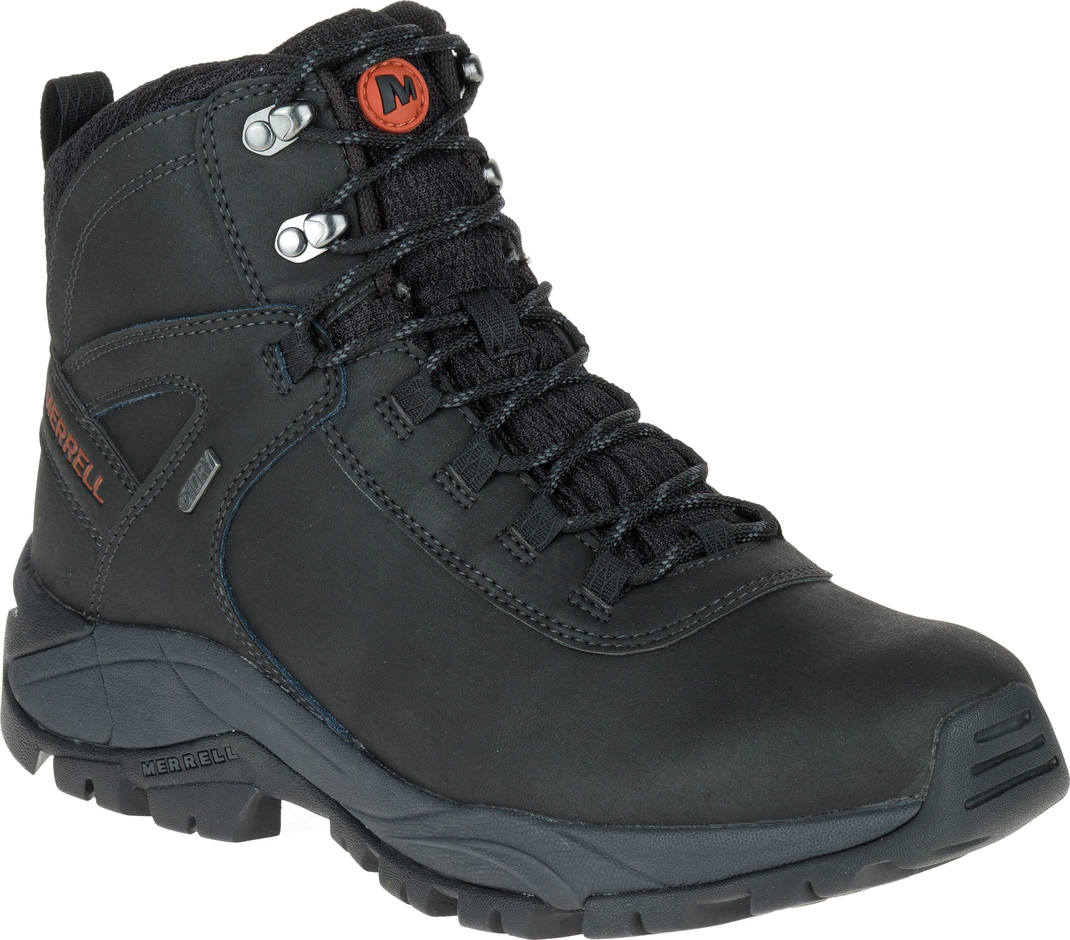 merrell vego mid leather waterproof hiking boots for men