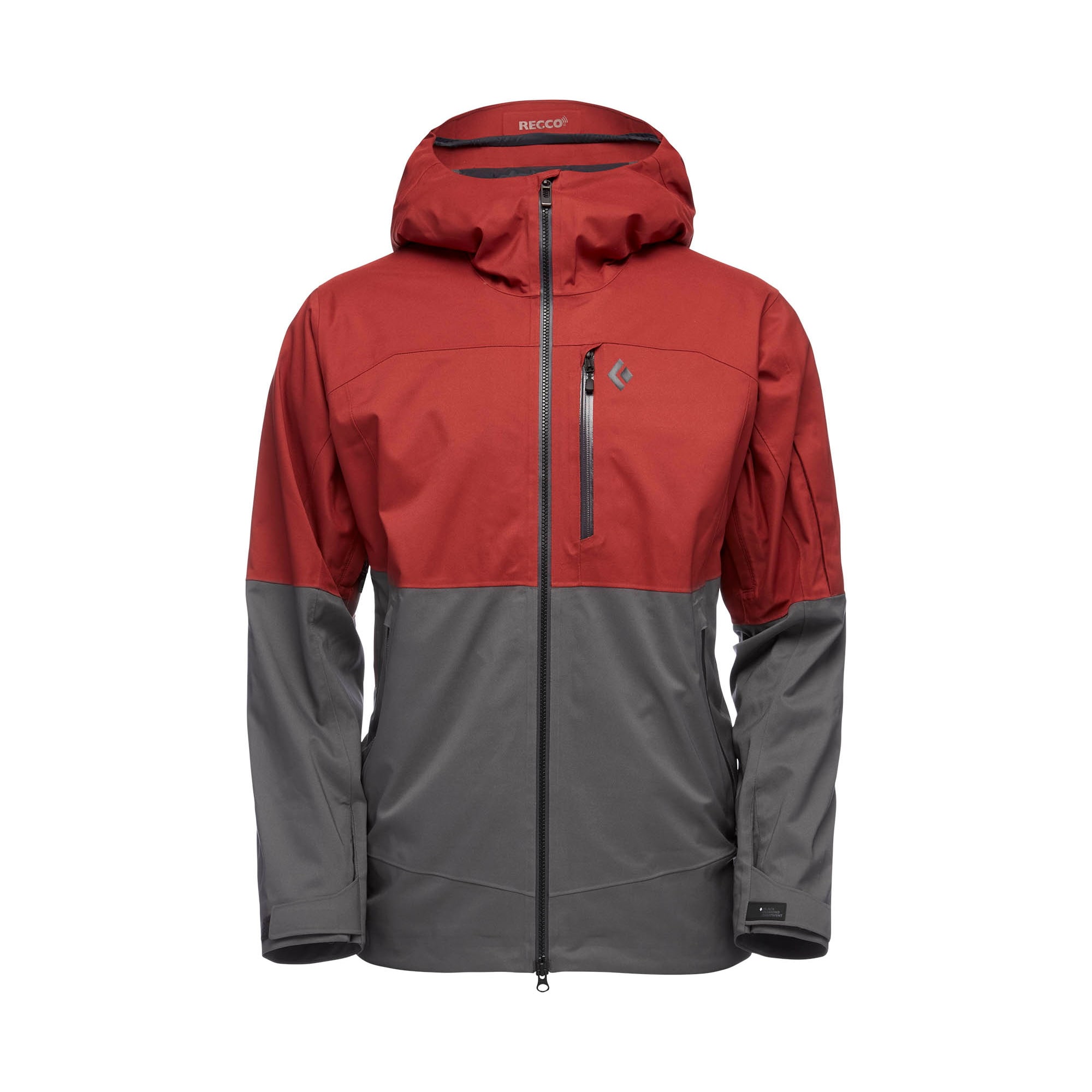 Boundary Line Mapped Insulated Jacket