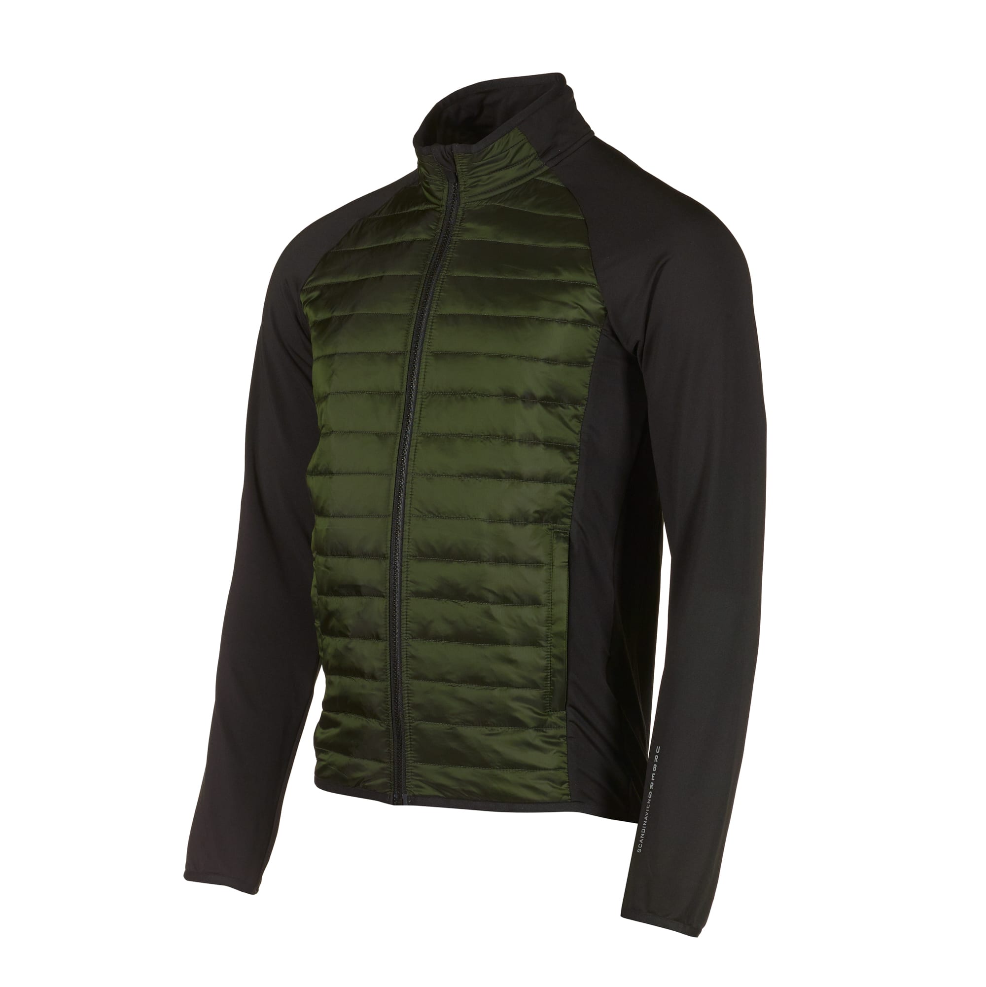 mens black shiny jacket