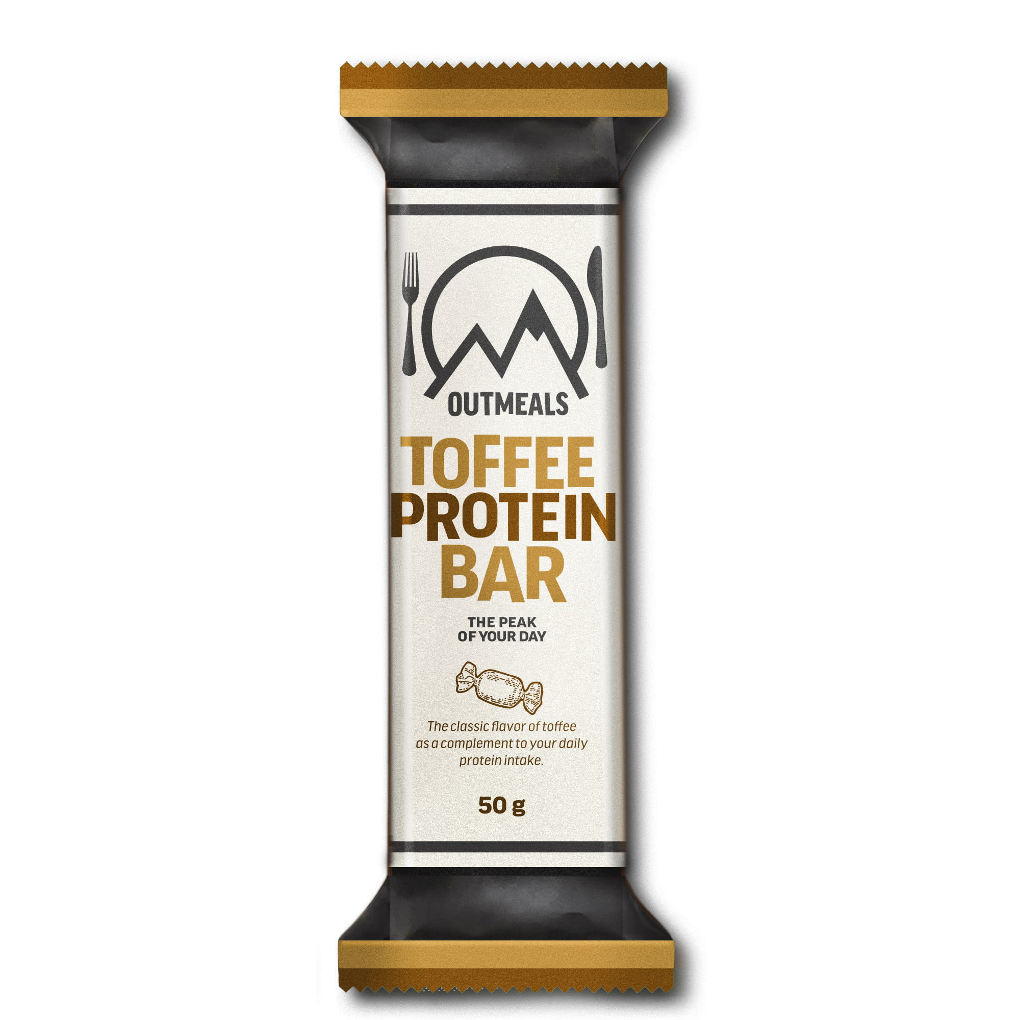 Köp Outmeals Protein Bar Toffee hos Outnorth