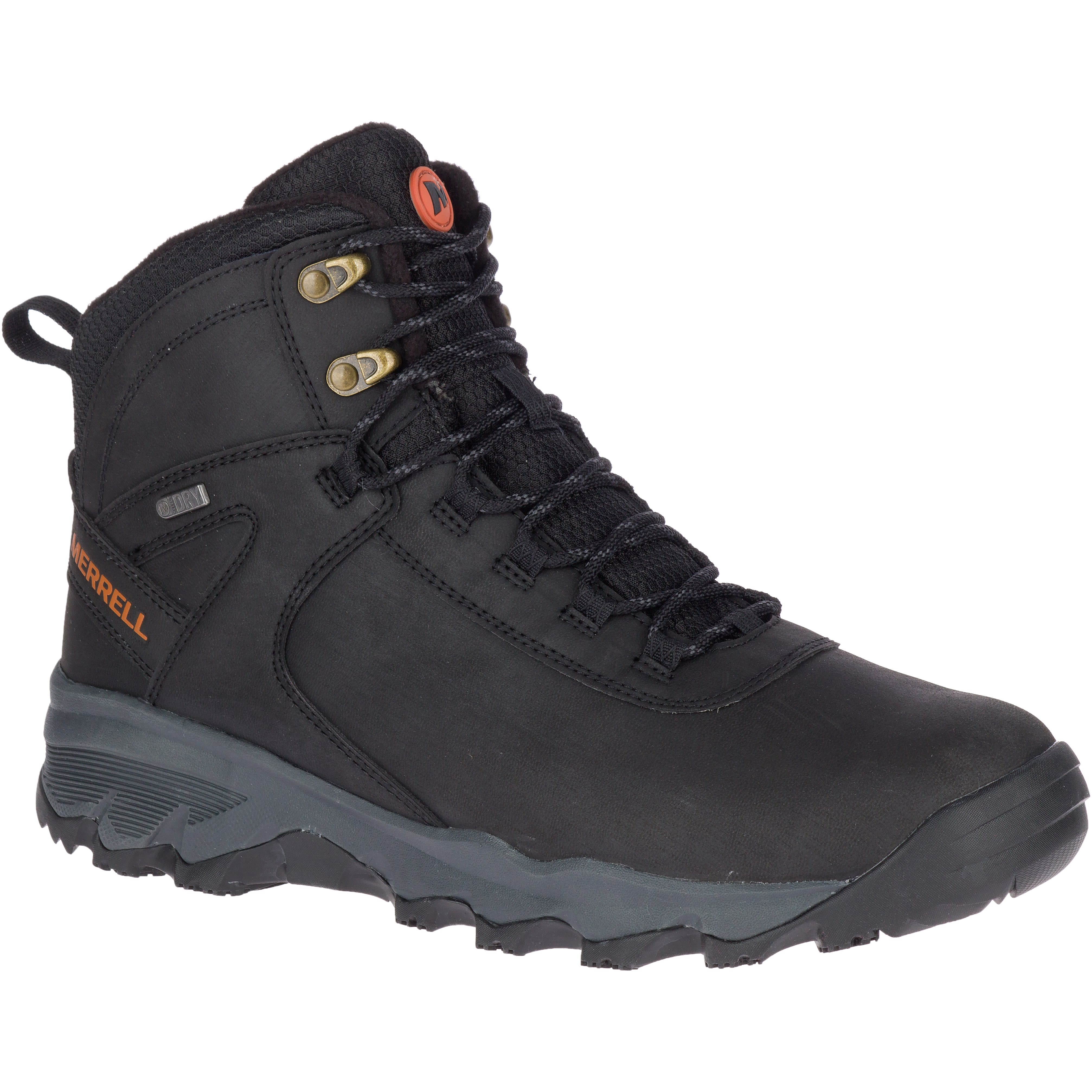 merrell vego mid leather waterproof hiking boots for men