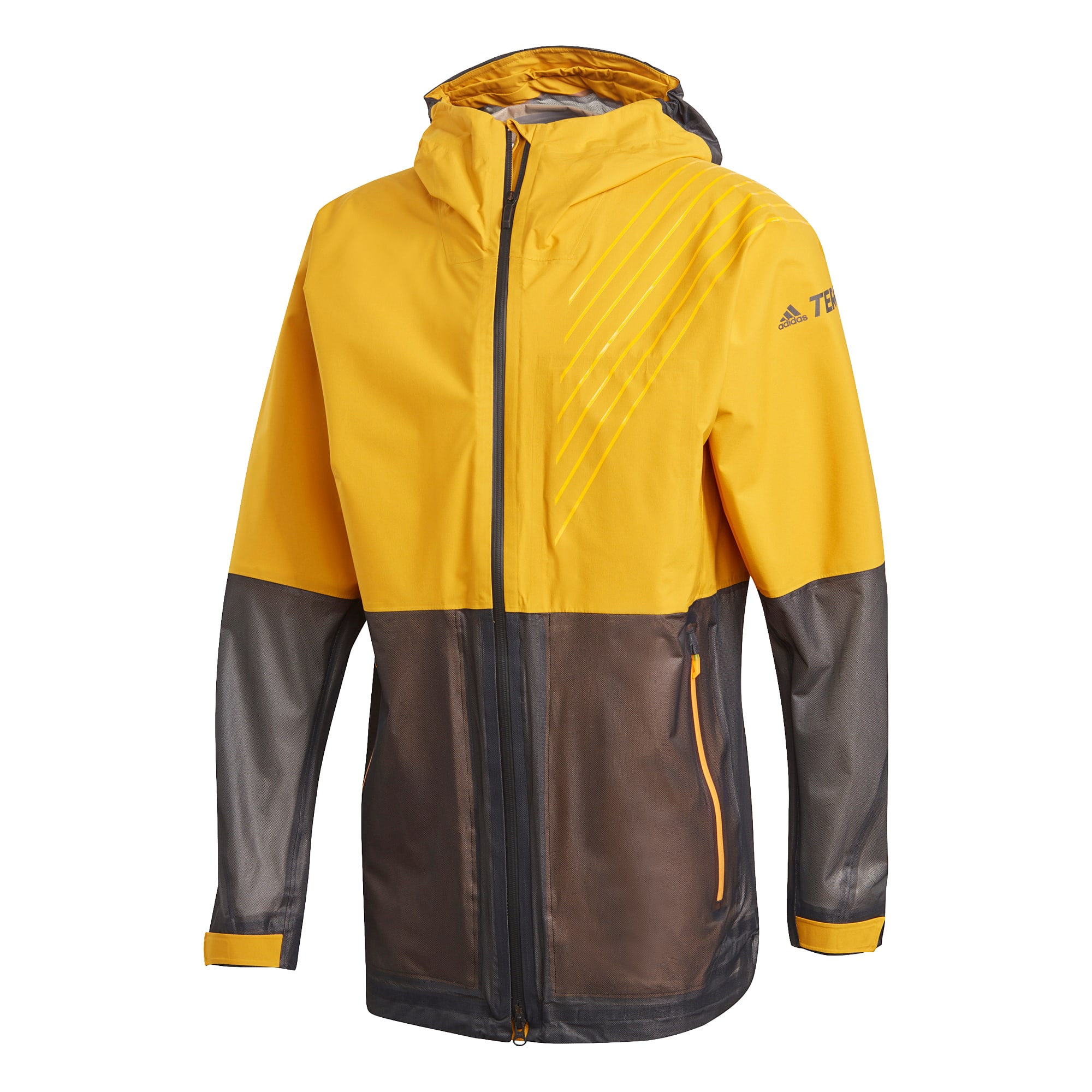 adidas mens terrex parley 3l waterproof jacket