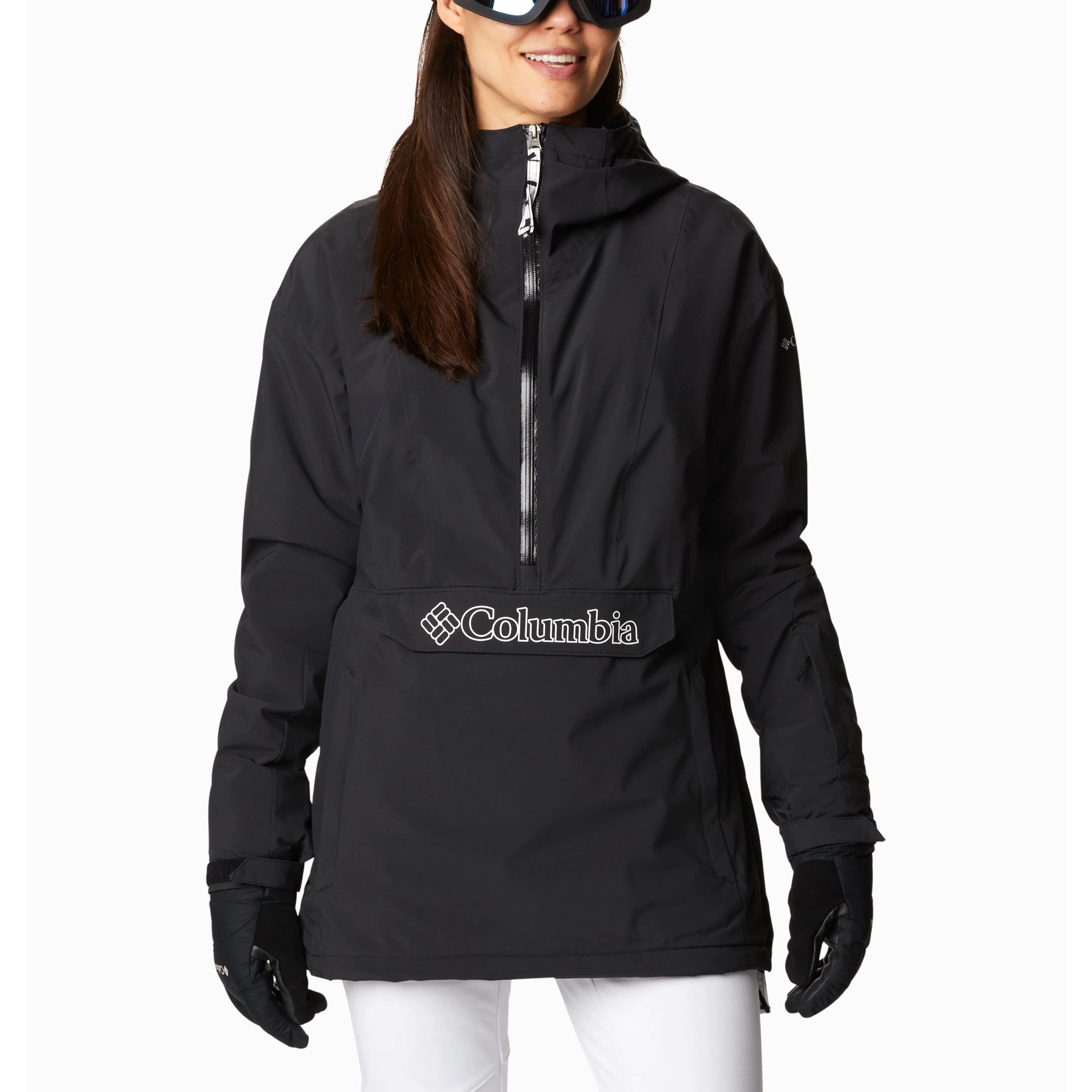 Columbia dust on crust insulated ski jacket in black clearance