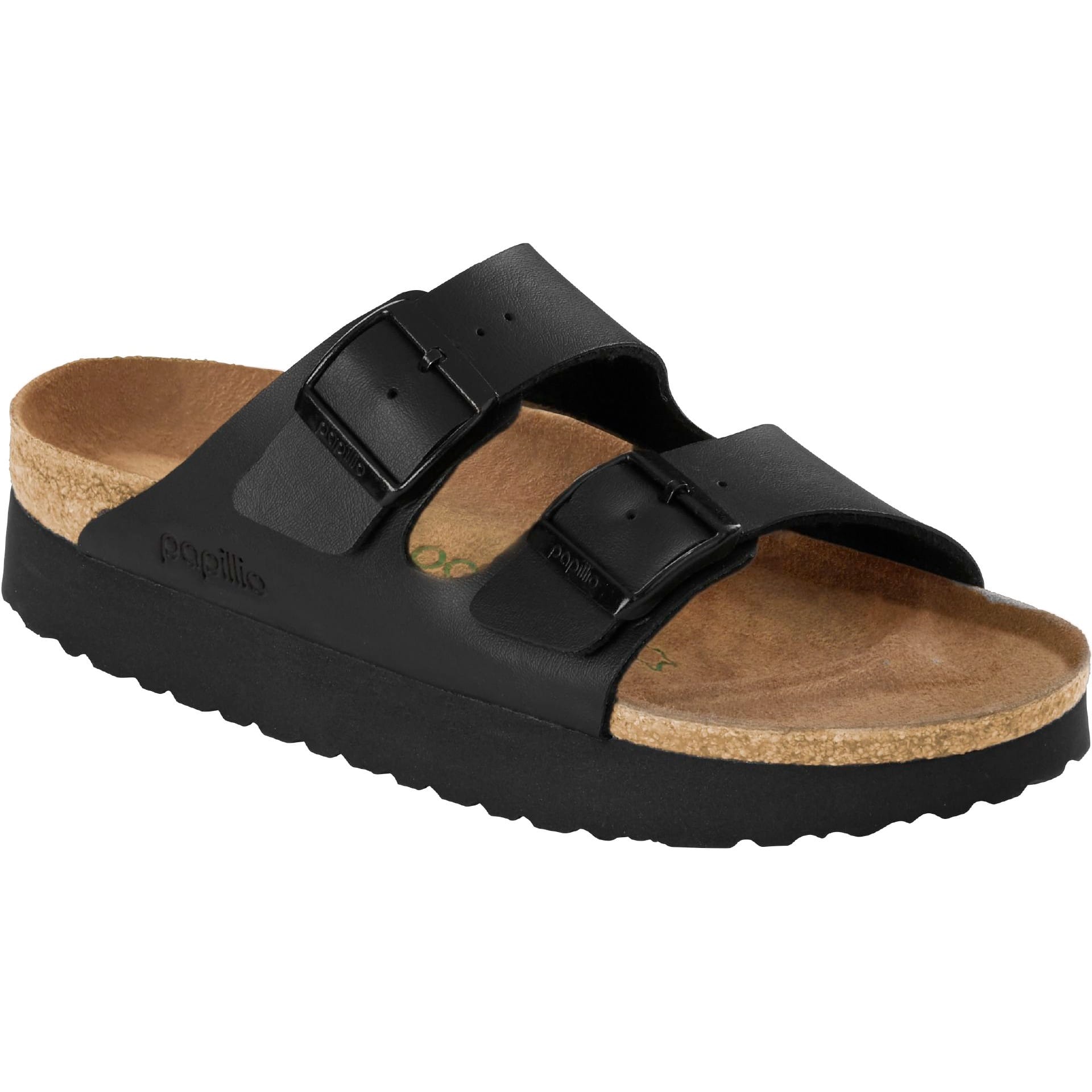 brown platform birkenstocks