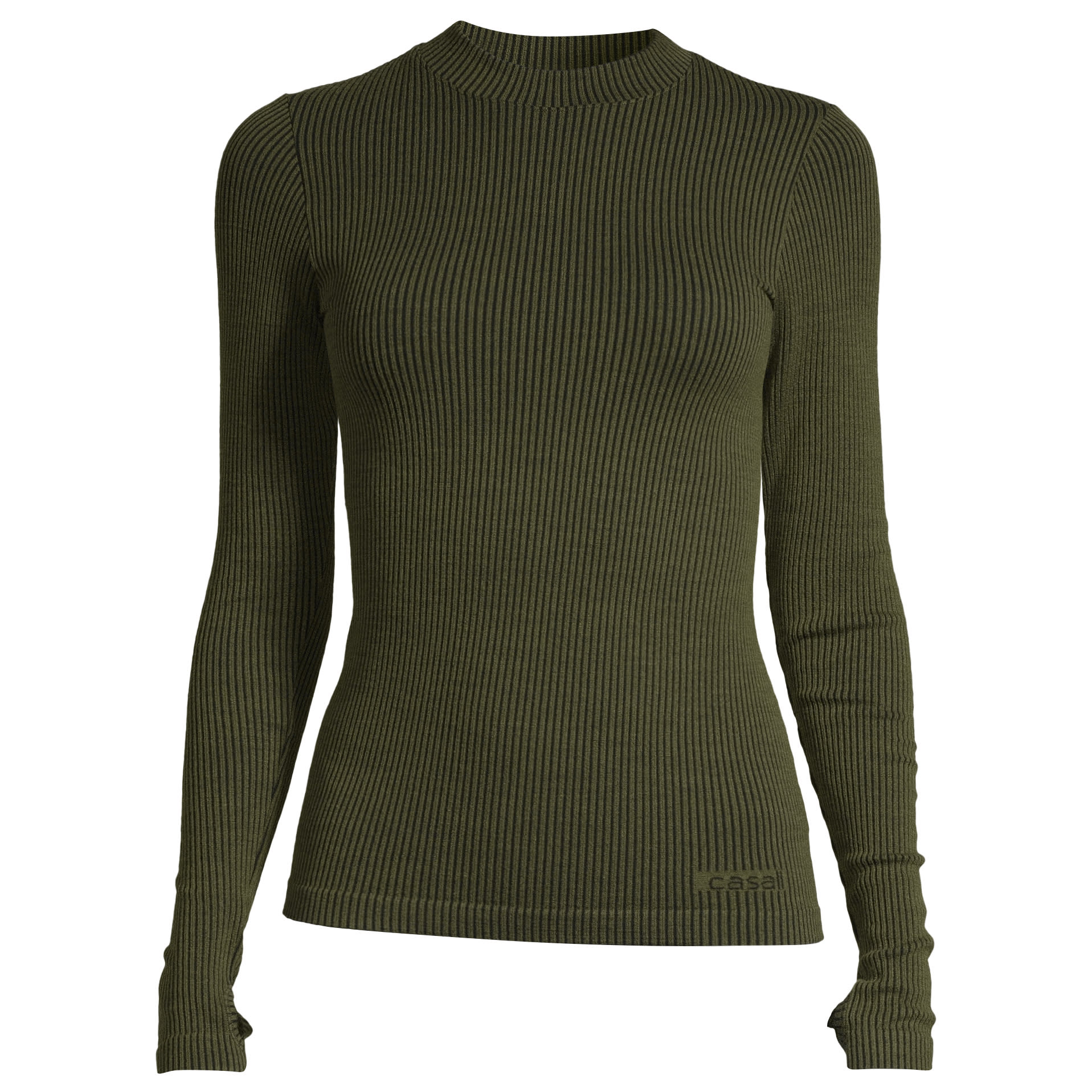 casall wool rib long sleeve